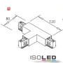 ISO1076561 / 3-Phasen T-Verbinder LINKS, weiss / 9009377022050