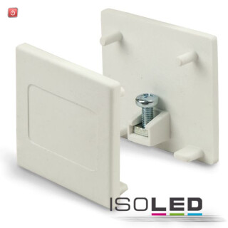 ISO107659 / 3-Phasen Endkappe, weiss / 9009377021640