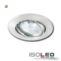 ISO111049 / Einbaustrahler Ion, rund, Gu5,3, chrom /...