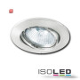 ISO111049 / Einbaustrahler Ion, rund, Gu5,3, chrom / 9009377005923