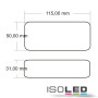 ISO111066 / Trafo 24V/DC, 24W, mit Rundstecker und Flachstecker / 9009377006081