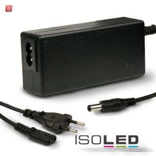 ISO111067 / Trafo 24V/DC, 60W, mit Rundstecker und Flachstecker / 9009377006098