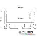 ISO111214 / Aufbauprofil IL Alu eloxiert, L:2000mm /...