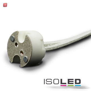 ISO111255 / NV Fassung, Keramiksockel MR16/GU5,3 - 12V / 9009377007590