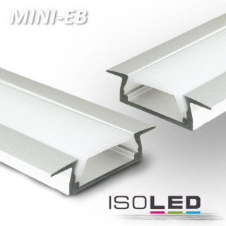 ISO111360 / Einbauprofil "MINI-EB", eloxiert L: 2000mm / 9009377008412