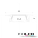 ISO111360 / Einbauprofil "MINI-EB", eloxiert L: 2000mm / 9009377008412