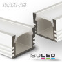 ISO111361 / Montageprofil "MAXI-AB", eloxiert L: 2000mm / 9009377008429