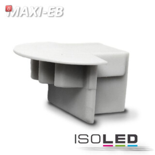 ISO111376 / Endkappe für Profil "MAXI-EB" silber / 9009377008573