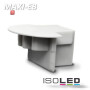ISO111376 / Endkappe für Profil "MAXI-EB" silber / 9009377008573