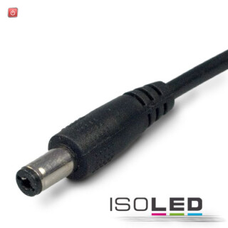 ISO111398 / Anschlussleitung mit Rundstecker "MALE" 1,5m schwarz / 9009377008795