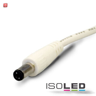 ISO111401 / Anschlussleitung mit Rundstecker "MALE" 1,5m weiss / 9009377008825