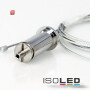 ISO111405 / Deckenbaldachin inkl. Stahlseil L:1500mm chrom / 9009377008863
