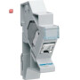 HAGTN002S / Patchmodul RJ45 CAT6 STP für Hutschienenmontage / 3250615949974