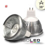 ISO111543 / MR16 LED Strahler 5,5W COB, 38° neutralweiss, dimmbar / 9009377014321