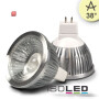 ISO111544 / MR16 LED Strahler 5,5W COB, 38° warmweiss, dimmbar / 9009377014338