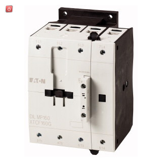 EATON / 109905 / Leistungsschtz, 4 -polig, Wechselstrombet„tigung: 125 A, RAC 240: 190 - 240 V 50/60 Hz, Schraubklemmen DILMP125(RAC240) / EAN4015081094714