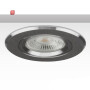 ISO111570 / Einbaustrahler Brush TWO, rund, Gu5,3, Alu, schwenkbar / 9009377011061