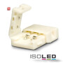 ISO111620 / Flexband Clip-Verbinder 2-polig, weiss für Breite 8mm / 9009377011931
