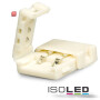 ISO111621 / Flexband Clip-Verbinder 2-polig, weiss für Breite 10mm / 9009377011955