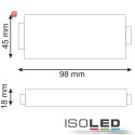 ISO111632 / Mini RGB Verstärker, 3x4A max. 288W /...
