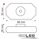 ISO111633 / LED Dreh-Dimmer weiss, 2A, max. 48 Watt,...