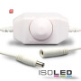 ISO111633 / LED Dreh-Dimmer weiss, 2A, max. 48 Watt, Rundstecker Anschluss / 9009377012167