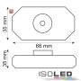 ISO111633 / LED Dreh-Dimmer weiss, 2A, max. 48 Watt, Rundstecker Anschluss / 9009377012167