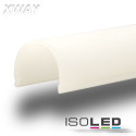 ISO111741 / Abdeckung rund, milky für Profil...