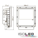 ISO111772 / LED Fluter 25Watt, warmweiss, anthrazit / 9009377016851