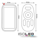 ISO111802 / Wireless Touch Controller, weiss, 12-24V,...