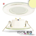 ISO111833 / LED Glas Downlight 6W, 120°, inkl....
