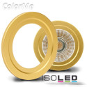 ISO111866 / Dekorring ColorME GOLD MATT f&uuml;r LED 5W...