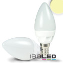 ISO111877 / E14 LED Keramik milky Kerze, 4 Watt,...