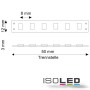 ISO111917 / LED HEQ825-Flexband High Bright, 24V, 16W, IP20, warmweiss / 9009377019883