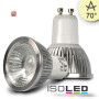 ISO111932 / GU10 LED Strahler 5,5W COB, 70° warmweiss, dimmbar / 9009377020360