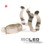 ISO111954 / Montageclip chrom für T8 Röhre / 9009377020711