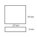 ISO111960 / Flexband Clip-Verbinder 2-polig Kunststoff...