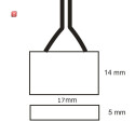 ISO111962 / Flexband Clip-Kabelverbinder 2-polig, weiss...