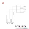 ISO111966 / Flexband Clip-ECK-Verbinder 4-polig, weiss...