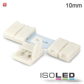 ISO111968 / Flexband Clip-T-Verbinder 2-polig, weiss für Breite 10mm / 9009377020933
