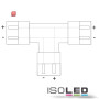 ISO111968 / Flexband Clip-T-Verbinder 2-polig, weiss für Breite 10mm / 9009377020933