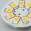 ISO111977 / G4 LED 9SMD, 1,5W,  warmweiss, Pin seitlich / 9009377021572