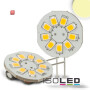 ISO111977 / G4 LED 9SMD, 1,5W,  warmweiss, Pin seitlich / 9009377021572