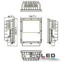 ISO111985 / LED Fluter 30Watt, RGB, grau inkl. Funk-Fernbedienung / 9009377021763