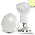 ISO111992 / E27 R63 LED-Strahler Keramik, 7 Watt, warmweiss, frosted / 9009377020032
