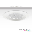 ISO112390 / LED Einbaustrahler, wei&szlig;, 15W, 72&deg;,...