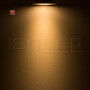 ISO112390 / LED Einbaustrahler, weiß, 15W, 72°, rund, warmweiß, dimmbar / 9009377030383