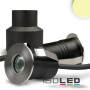 ISO112230 / LED Einbaustrahler, Edelstahl , 2W, 60°, IP67, 12V AC/DC, warmweiß / 9009377026164