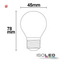 ISO112444 / E27 LED Illu, 4W, milky, warmweiß, dimmbar / 9009377032530