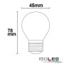 ISO112444 / E27 LED Illu, 4W, milky, warmweiß, dimmbar / 9009377032530